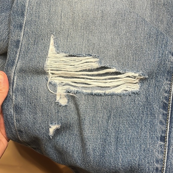 MODERN AMERICAN Jackson The Dad Jean High Rise Relaxed Leg Sz 26 Fidelity Denim - Picture 7 of 11